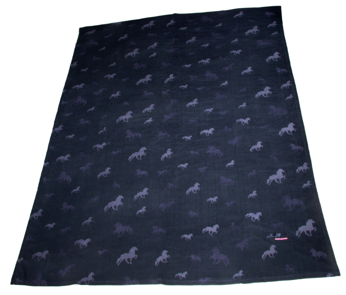 Karlslund Fleece blanket with horses